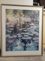 Grote lijst met reproductie of poster. Schilder mij onbekend, Ophalen, Zo goed als nieuw, Foto of Poster, 75 cm of meer