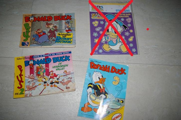 Boekje speciale uitgave van HONIG mini Donald Duckje, Verzamelen, Disney, Overige typen, Ophalen of Verzenden