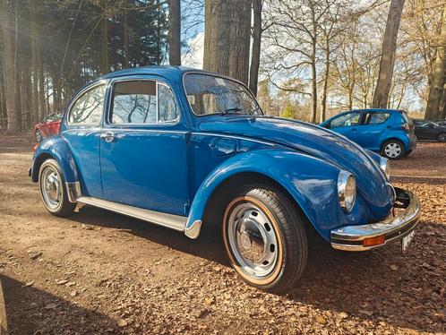 Volkswagen 1200 1.2 L 1976 Blauw, Auto's, Oldtimers, Particulier, Volkswagen, Benzine, Hatchback, Blauw, Zwart, Kunstmatig leder
