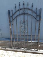 gebruikte looppoort, zwart sierhekwerk, Ophalen, Gebruikt, 100 tot 150 cm, Draaipoort