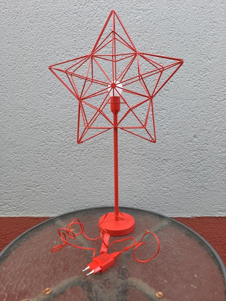 Ikea ster tafellamp type stråla j1609,lees de beschrijving, Huis en Inrichting, Lampen | Tafellampen, Zo goed als nieuw, Minder dan 50 cm