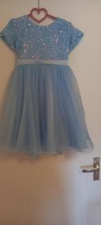 Glitterjurk maat 140, Kinderen en Baby's, Kinderkleding | Maat 140, Meisje, Ophalen of Verzenden, Zo goed als nieuw, Jurk of Rok