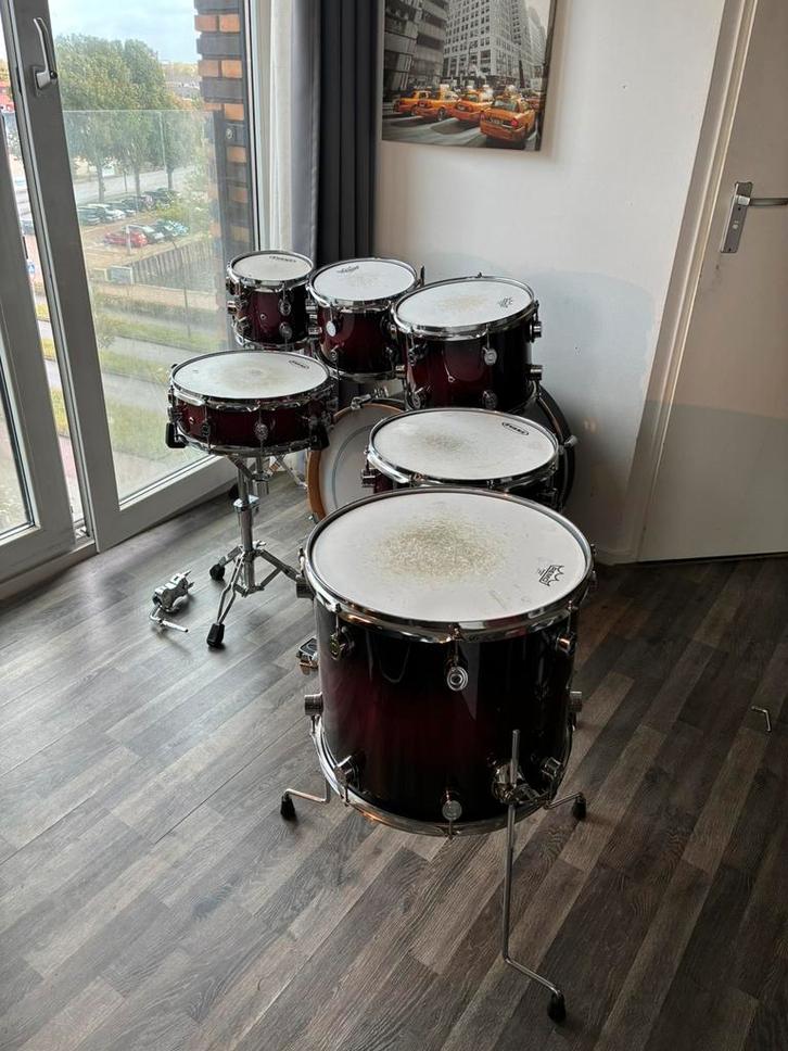 DW PDP X7 all maple series drumstel, Muziek en Instrumenten, Drumstellen en Slagwerk, Gebruikt, Overige merken, Ophalen