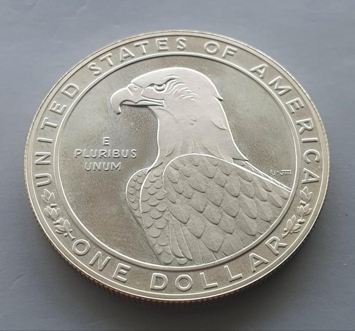 1 dollar 1983 UNC-, Postzegels en Munten, Munten | Amerika, Losse munt, Noord-Amerika, Zilver, Ophalen of Verzenden