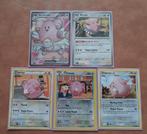 Pokémon Kaarten - Blissey & Chansey Set, Ophalen of Verzenden, Gebruikt, Meerdere kaarten, Foil