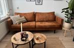 Bank cognac kleur (2,5zits), Huis en Inrichting, Banken | Bankstellen, Ophalen, Tweepersoons, 75 tot 100 cm, Zo goed als nieuw