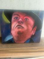 Geschilderd potret andre hazes, Huis en Inrichting, Woonaccessoires | Schilderijen, Tekeningen en Foto's, Ophalen of Verzenden
