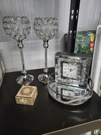 Leuk zilver setje, Antiek en Kunst, Antiek | Glas en Kristal, Ophalen of Verzenden