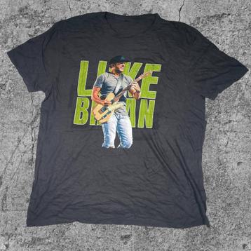 Vintage T-shirt Luke Bryan Raised up right Tour T-207 beschikbaar voor biedingen