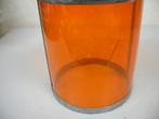 Inzetglas / cilinder, toplicht scheepslantaarn, oranje+ rood, Ophalen of Verzenden
