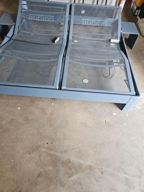 Zgan Auping  auronde  1000/2000  200x200  vol electrische, Huis en Inrichting, Slaapkamer | Bedden, Zo goed als nieuw, Tweepersoons