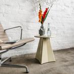 Vitra - Tabouret Métalique - Kruk - Ecru - TOPstaat!, Verzenden, Zo goed als nieuw, Hout