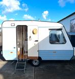 Retro Caravan Adria Prima 4256DO Gepimt, Caravans en Kamperen, Caravans, Koelkast, Particulier, Adria, 500 - 750 kg