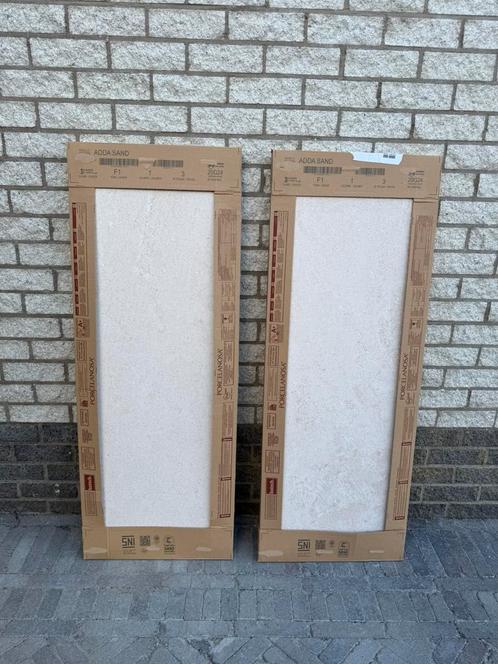 Porcelanosa wandtegel vloertegel ADDA SAND, Doe-het-zelf en Verbouw, Tegels, Nieuw, Vloertegels, Keramiek, 60 cm of meer, Minder dan 5 m²