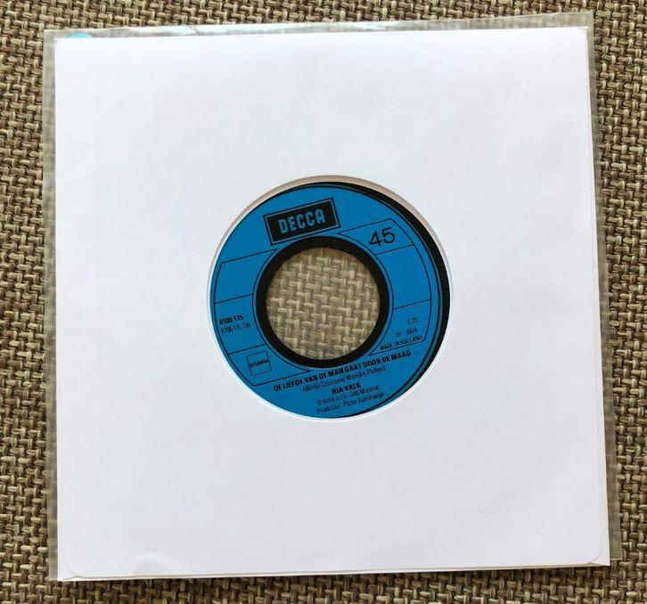 Vinyl Singeltje Ria Valk De liefde van een man gaat door de, Cd's en Dvd's, Vinyl Singles, Zo goed als nieuw, Single, Nederlandstalig