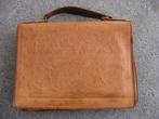 oude Egyptisch lederen handtas met spiegeltje, Antiek en Kunst, Antiek | Kleding en Accessoires, Verzenden, Dames