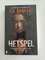 J.D. Barker - Het spel, Boeken, J.D. Barker, Verzenden, Zo goed als nieuw, Nederland