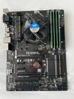 Moederbord + cpu + ram, Computers en Software, Moederborden, DDR3, Ophalen of Verzenden, Zo goed als nieuw, .