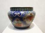 Gouda plateel cachepot 1919, Ophalen of Verzenden