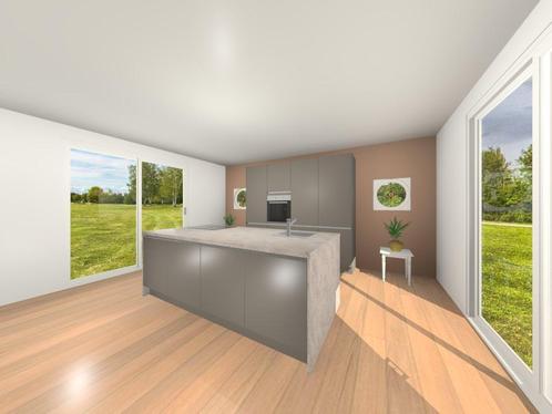 Nieuwe eilandkeuken met apparatuur + 2 jaar garantie!, Huis en Inrichting, Keuken | Complete keukens, Nieuw, Dubbelwandige keuken