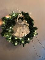 Kerstkrans met verlichting, Ophalen of Verzenden, Zo goed als nieuw