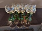 Vintage Moesel wijn glazen, Ophalen of Verzenden, Zo goed als nieuw, Overige typen