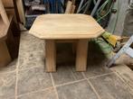 Eiken en noten bijzettafeltjes, Ophalen of Verzenden, Zo goed als nieuw, Rechthoekig, Minder dan 55 cm
