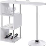 Bartafel - Met Opbergruimte - Voor Binnen - Keuken - Metalen, -, Verzenden, -, Nieuw