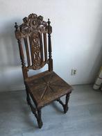 Antiek stoel 19e eeuw Neo Renaissance Leeuw gouden eeuw VOC, Antiek en Kunst, Ophalen of Verzenden