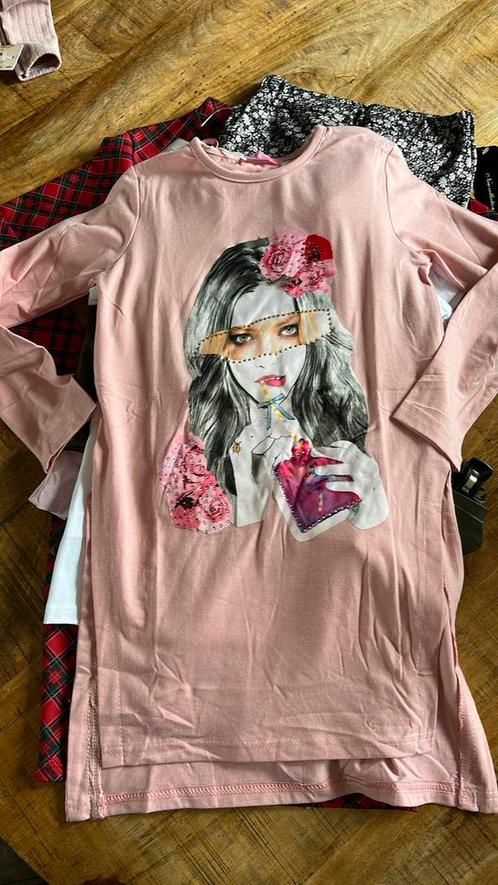 Restpartijtje meidenkleding maat 134, Kinderen en Baby's, Kinderkleding | Maat 134, Nieuw, Meisje, Overige typen, Ophalen of Verzenden