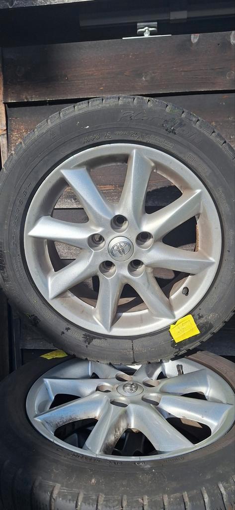 Toyota Verso 16 inch Velgen met Michelin Banden, Auto-onderdelen, Banden en Velgen, Winterbanden, 16 inch, 205 mm, Personenwagen