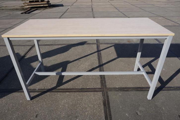 Tafel statafel stamtafel kantinetafel eettafel werktafel, Huis en Inrichting, Bureaus, Gebruikt, Bureau, Ophalen of Verzenden