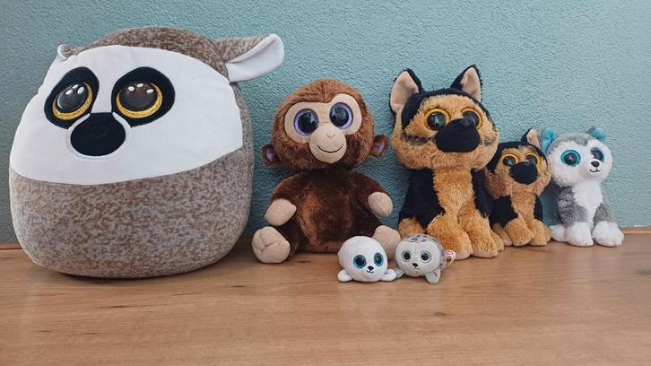 Ty knuffels, Kinderen en Baby's, Speelgoed | Knuffels en Pluche, Zo goed als nieuw, Overige typen, Ophalen of Verzenden