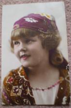 Oude Ansicht - Jaren '20 - Meisje, Ophalen of Verzenden, 1920 tot 1940, Gelopen, Kinderen