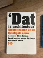 diverse architectuur boeken, Boeken, Kunst en Cultuur | Architectuur, Ophalen of Verzenden, Zo goed als nieuw, Architectuur algemeen