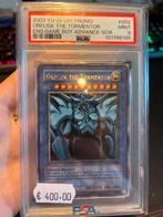 Yu-Gi-Oh! Obelisk Tormentor GBA Promo PSA 9, Ophalen of Verzenden, Zo goed als nieuw, Losse kaart, Foil