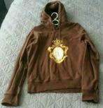 Kingsland vest sweater hoodie hoody trui zgan bruin choco, Bovenkleding, Dames, Ophalen of Verzenden, Zo goed als nieuw