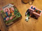 LEGO Minecraft Het Varkenshuis 21170, Kinderen en Baby's, Speelgoed | Duplo en Lego, Ophalen, Zo goed als nieuw, Complete set