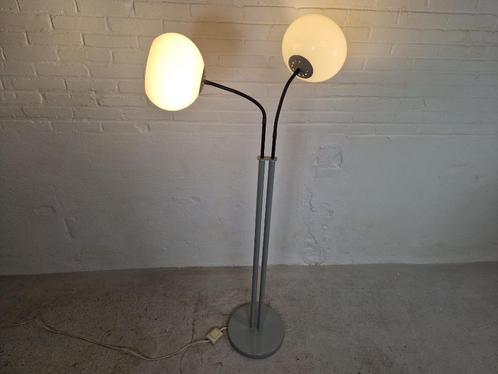 Vintage Space Age Herda Bollen Vloerlamp, Huis en Inrichting, Lampen | Vloerlampen, Gebruikt, 150 tot 200 cm, Kunststof, Metaal