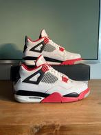 Jordan 4 fire red maat 43, Kleding | Heren, Jordan, Ophalen of Verzenden, Wit, Zo goed als nieuw