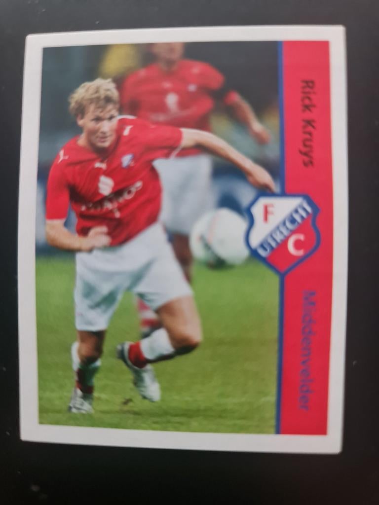 Rick Kruys FC Utrecht Spelerskaart, Ophalen of Verzenden, Nieuw, F.C. Utrecht, Poster, Plaatje of Sticker