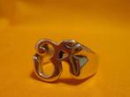 Zilveren Ohm ring, Ø 20,2 mm, 20 of groter, Verzenden, Nieuw, Dame of Heer
