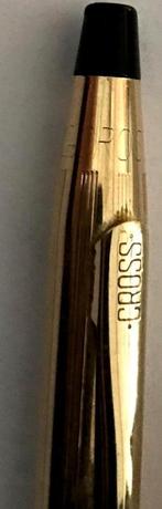 Cross balpen pen USA, 1/20 12KT Goud Gevuld, Ophalen, Zo goed als nieuw, Balpen, Cross