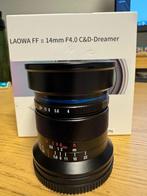 Laowa 14mm f 4.0 Full frame  L mount C&D Dreamer, Audio, Tv en Foto, Fotografie | Lenzen en Objectieven, Ophalen of Verzenden