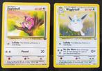 pokemonkaarten 1e generatie(Set van 2) 1x Holo, Hobby en Vrije tijd, Verzamelkaartspellen | Pokémon, Ophalen, Zo goed als nieuw