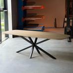 eiken tafel deens ovaal kiezelvorm recht Super sale!!, Eikenhout, Vijf personen of meer, Rechthoekig, Nieuw