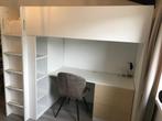 Bed hoogslaper, bureau en opberg, SMÅSTAD Ikea, Nieuw, 50 tot 70 cm, 105 cm of meer, Ophalen
