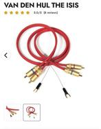 Van Den Hul Isis Phono Kabel - Topkwaliteit!, Audio, Tv en Foto, Audiokabels en Televisiekabels, Verzenden, Zo goed als nieuw