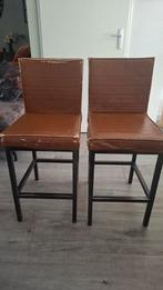 Pronto barkrukken set, Huis en Inrichting, Barkrukken, Gebruikt, Met voetsteun, 60 tot 90 cm, Ophalen of Verzenden