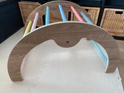 Houten klimrek met trap/schommel, Kinderen en Baby's, Speelgoed | Houten speelgoed, Zo goed als nieuw, Overige typen, Ophalen